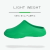 light weight breathable slippers thick soled men's and women's casual solid color outdoor cover head shoes