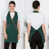 high quality cafe/green store cross halter waitress women apron