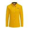 2022 autumn new design restaurant waiter jacket shirt uniform solid color