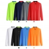 better fabric long sleeve turn down collar tshirt polo staff uniform