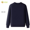 new design comfortable good fabric Sweater women men hoodies Color navy Sweater