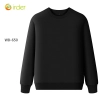 2022 autumn fashion good fabric Sweater women men hoodies waiter uniform Color black Sweater