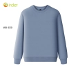 2022 autumn fashion good fabric Sweater women men hoodies waiter uniform Color deep blue Sweater