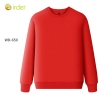 2022 autumn fashion good fabric Sweater women men hoodies waiter uniform Color red Sweater