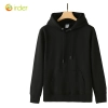 dual pocket soft fabric fleece hoodie sweater student baseball jacket Color black color hoodie