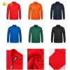 solid color zipper long sleeve hoodie for men and women baseball jacket