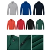 solid color zipper long sleeve hoodie for men and women baseball jacket
