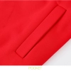 solid color zipper long sleeve hoodie for men and women baseball jacket