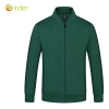solid color zipper long sleeve hoodie for men and women baseball jacket Color Color 4