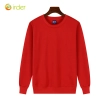 round collar long sleeve bright color waiter tshirt sweater