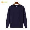 round collar long sleeve bright color waiter tshirt sweater