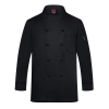 professional design breathable fabric japanese restaurant chef coat long sleeve blouse
