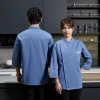 Korea restaurant sushi upgrade work uniform chef jacket