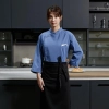 Korea restaurant sushi upgrade work uniform chef jacket