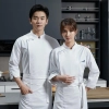 Korea restaurant sushi upgrade work uniform chef jacket