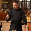 chain restaurant fast food restaurant staff chef coat work wear add logo