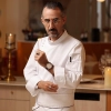 chain restaurant fast food restaurant staff chef coat work wear add logo