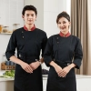 Thailand restaurant chef jacket uniform high quality fabric