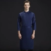 2022 autumn French restaurant chef uniform denim like fabric chef work coat