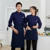 south east Asian restaurant autumn long sleeve chef uniform jacket blouse