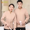 chinese style restaurant hotel housekeeping work uniform blouse