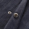 upgrade denim fabric europe restaurant chef coat work jacket uniofrm wholesale