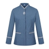 Korea hotel housekeep staff uniform work jacket blouse
