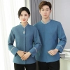 Korea hotel housekeep staff uniform work jacket blouse