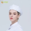 hot sale europe restaurant style waiter hat chef cap checkered print Color Color 2