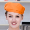 fashion high quality Dessert House che hat waiter waitress cap beret hat