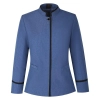 Mandarin collars chinese reataurant hotel store housekeeping worker uniform blouse