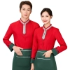 special Chinese style fast food restaurant waiter waitress blouse jacket uniform