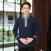 special Chinese style fast food restaurant waiter waitress blouse jacket uniform Color Color 4