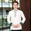 special Chinese style fast food restaurant waiter waitress blouse jacket uniform