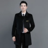 winter woolen cotton padded thicken women men waiter jacket coat windbreaker