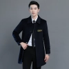 winter woolen cotton padded thicken women men waiter jacket coat windbreaker
