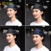 nice denim baekery restaurant waiter chef berets hat