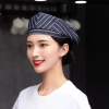 nice denim baekery restaurant waiter chef berets hat