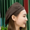 high quality Korea Chinese bar pub waiter chef cap hat beret hat wholesale Color Color 13
