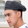 high quality Korea Chinese bar pub waiter chef cap hat beret hat wholesale Color Color 17