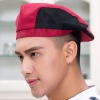 high quality Korea Chinese bar pub waiter chef cap hat beret hat wholesale Color Color 22