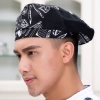 high quality Korea Chinese bar pub waiter chef cap hat beret hat wholesale