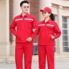 thicken good fabric factory woker uniform workwear auto repairman uniform with refective strip Color Color 3