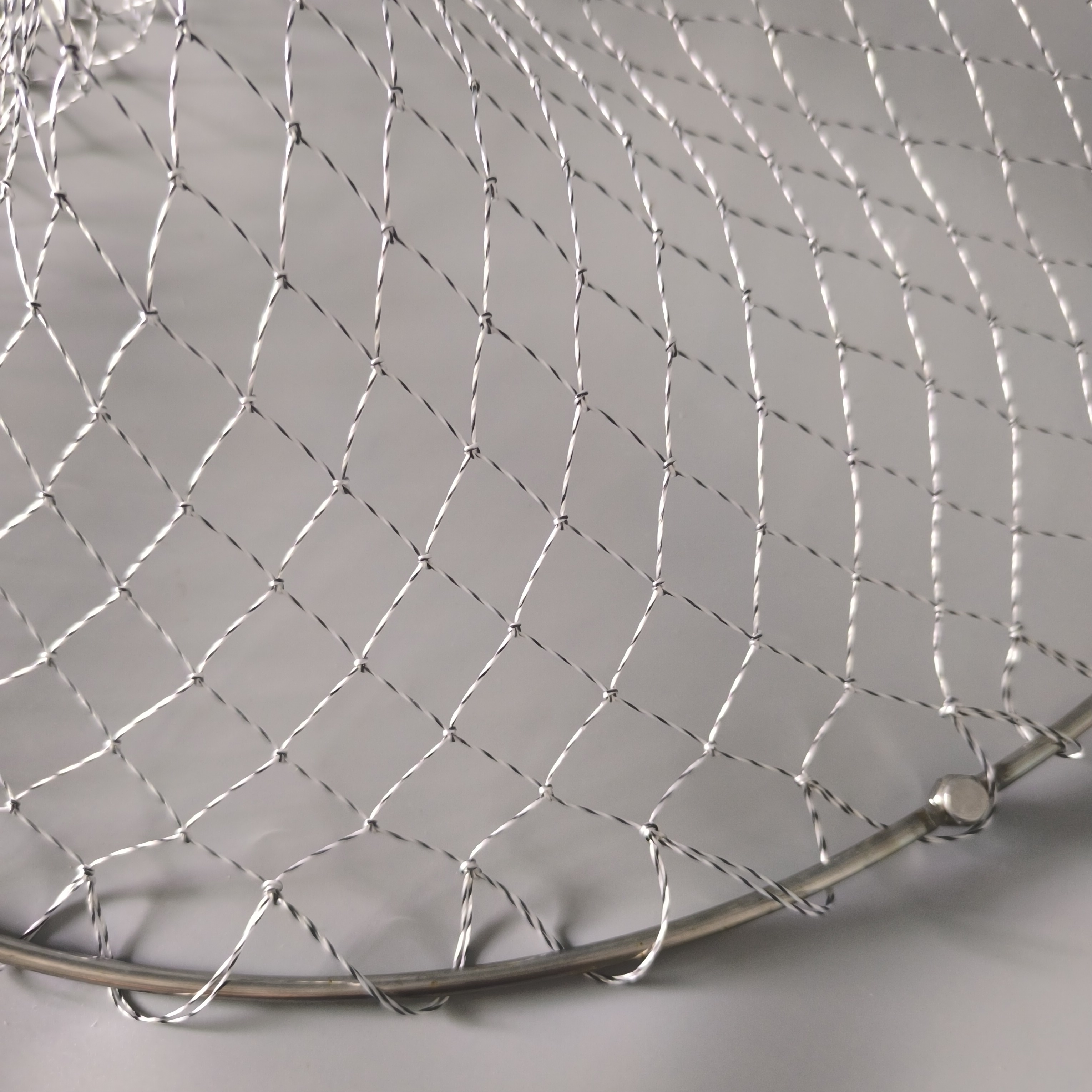 Stainless Steel Foldable Landing Net HeadDiameter: 60 cm