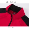 2022 autumn thicken waiter jacket work  staff patchwork uniform restaurant waiter