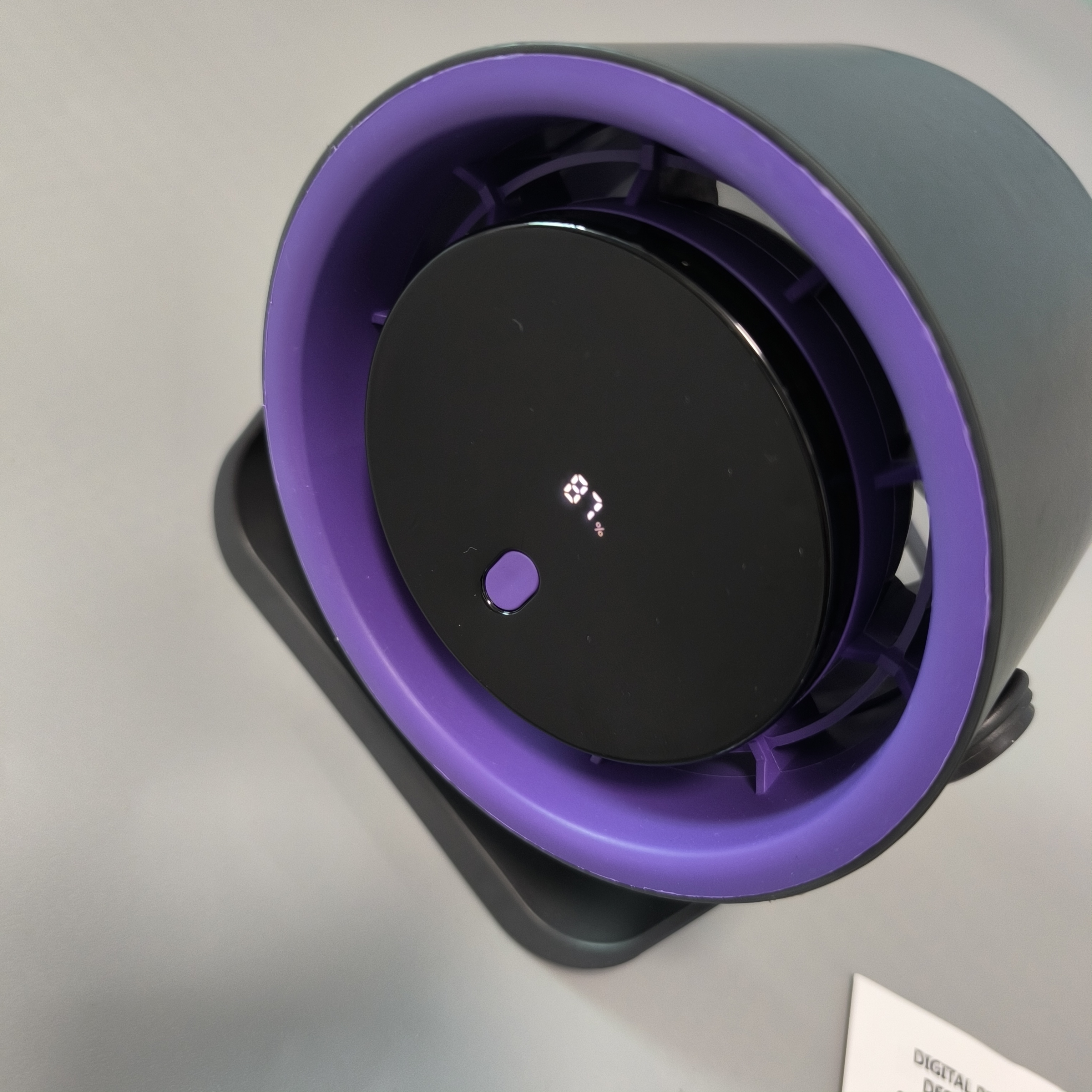 portable 360 degree rotating small fan desktop fan computer