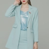 Europe fashion station office lady yong women skirt suits business work uniform