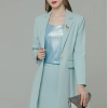 Europe fashion station office lady yong women skirt suits business work uniform