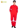 reflective strips workwear uniform for factory work builder Sanitationman