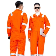 reflective strips workwear uniform for factory work builder Sanitationman